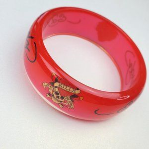 ED HARDY VINTAGE Style Authentic Bracelet/Bangle Bracelet/Hard Rock Accessories